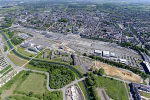 Gare de Mons (Chantier en Mai 2017)