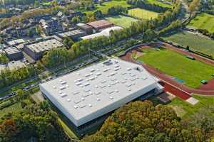 Centre sportif du Blocry, Piste Indoor - Louvain-la-Neuve