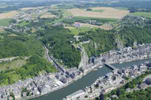 Citadelle et centre de Dinant