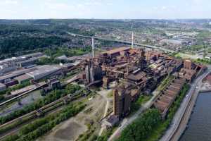 haut-fourneau B d'ArcelorMittal à Ougrée