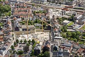 Centre Culturel de Braine-l'Alleud (chantier en Mai 2022)