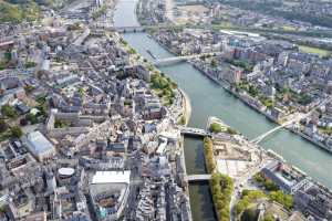 Centre Culturel de Namur - Chantier en Sept 2018 (Arch: Ph. Samyn & Partners)