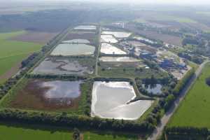 Raffinerie Tirlemontoise, site de Longchamps - Bassins de déantation