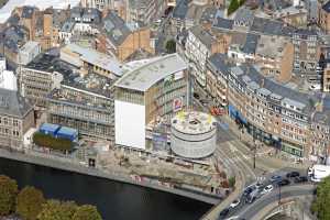 Centre Culturel de Namur - Chantier en Sept 2018 (Arch: Ph. Samyn & Partners)