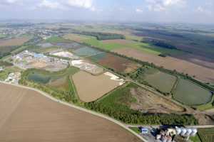 Raffinerie Tirlemontoise, site de Longchamps - Bassins de déantation