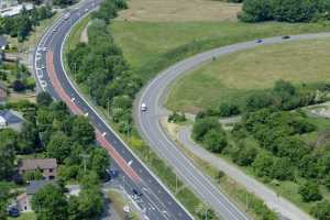 N3, entrée Est de Battice