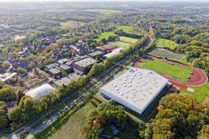 Centre sportif du Blocry, Piste Indoor - Louvain-la-Neuve