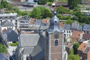 Clocher de l'église Saint-Etienne à Braine-l'Alleud