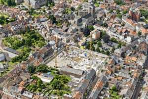 Centre Culturel de Braine-l'Alleud (chantier en Mai 2022)