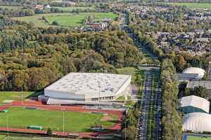 Centre sportif du Blocry, Piste Indoor - Louvain-la-Neuve