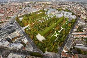 Le parc du Cinquantenaire - Collection Brussel'Air