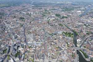 Algemene foto's van het historische centrum, Gent