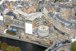 Centre Culturel de Namur - Chantier en Sept 2018 (Arch: Ph. Samyn & Partners)
